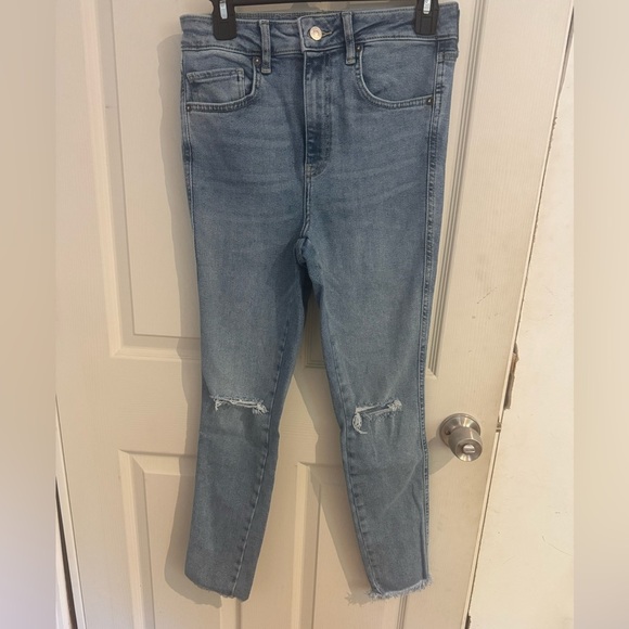 NWOT New Free People We The Free Raw High-Rise Jegging Size 29 - Picture 2 of 14